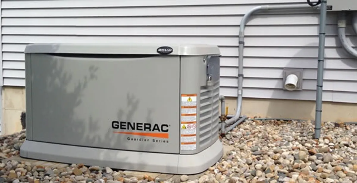 generator installation service featuring outdoor standby generator setup by licensed electricians in Santa Rosa, CA