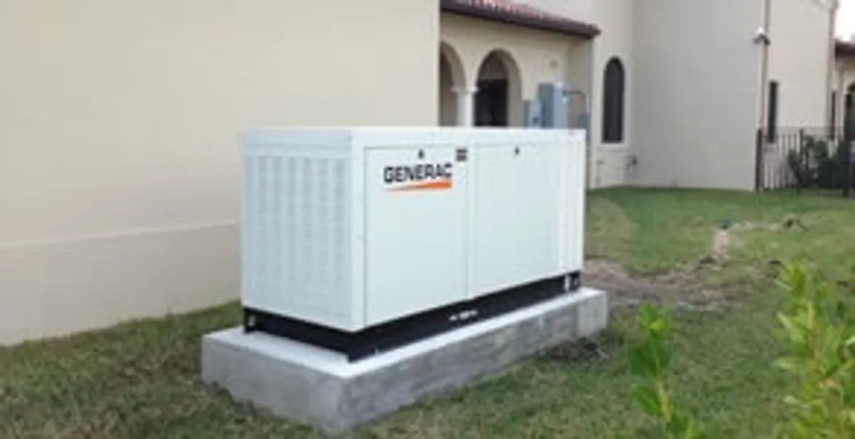 generator installation service showing standby generator professionally installed for residential power backup in Santa Rosa, CA