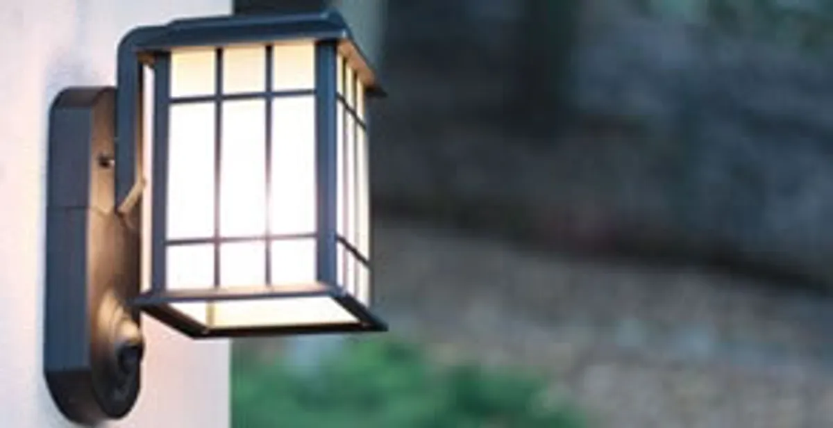 security light installation services with professionally mounted exterior wall light in Santa Rosa, CA